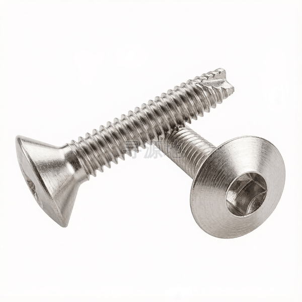 ASME/ANSI B18.6.5M-15-1998 T牙米制四方槽半沉头割尾自攻螺钉 表15 标准示意图