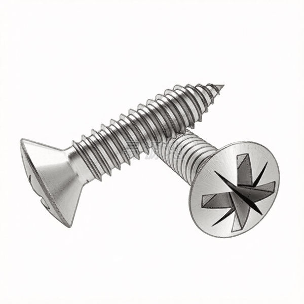 ASME/ANSI B18.6.5M-14-2000 AB牙米制米字槽(Z型)半沉头自攻螺钉 表14 标准示意图