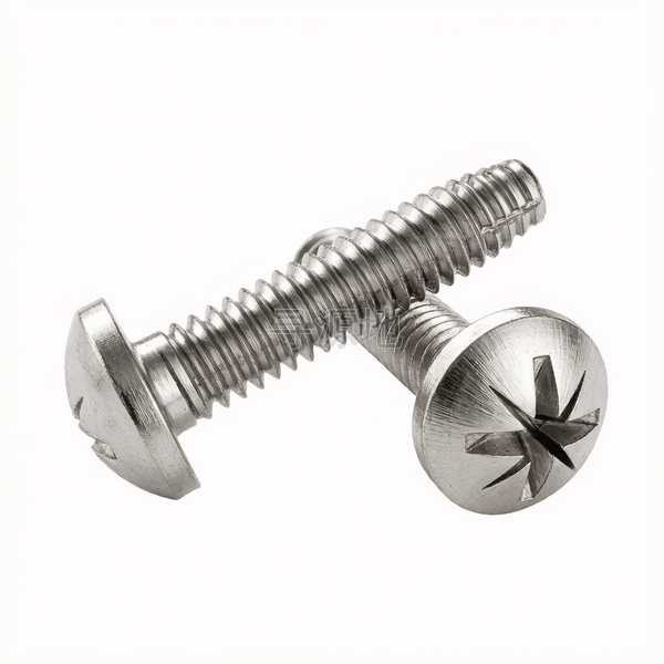 ASME/ANSI B18.6.5M-18-2005 D牙米制米字槽(Z型)盘头割尾自攻螺钉 表18 标准示意图