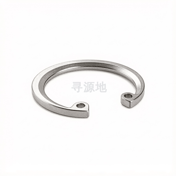 ASME/ANSI B18.27.4-G-1998 米制单倒角孔用弹性挡圈 表G 标准示意图