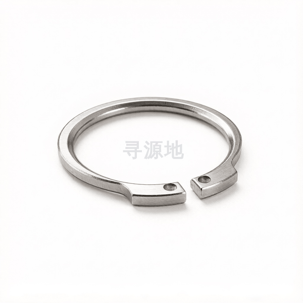 ASME/ANSI B18.27.4-8-2017 单倒角轴用弹性挡圈 表8 标准示意图