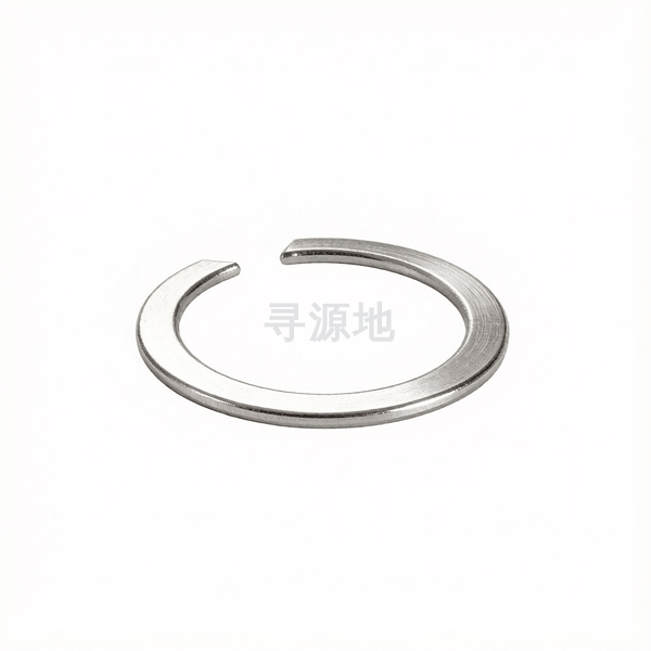Q 434-2012 孔用压扁钢丝挡圈 标准示意图