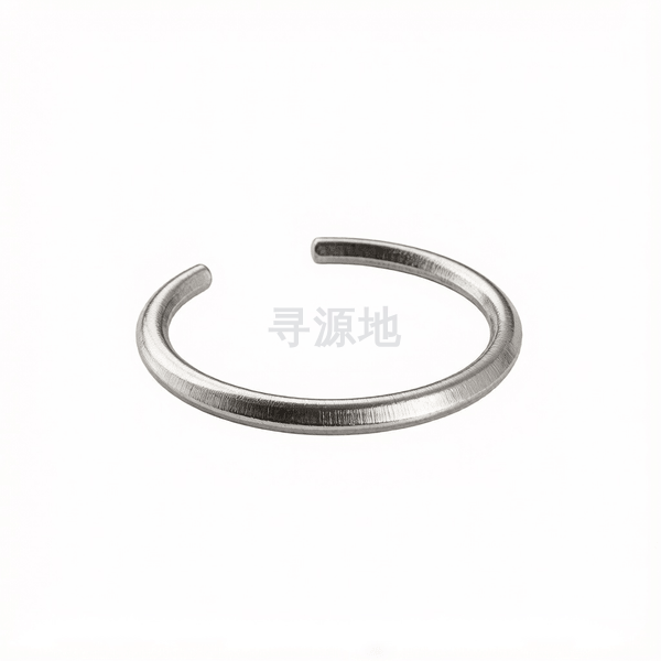 Q 438-2012 孔用钢丝挡圈 标准示意图