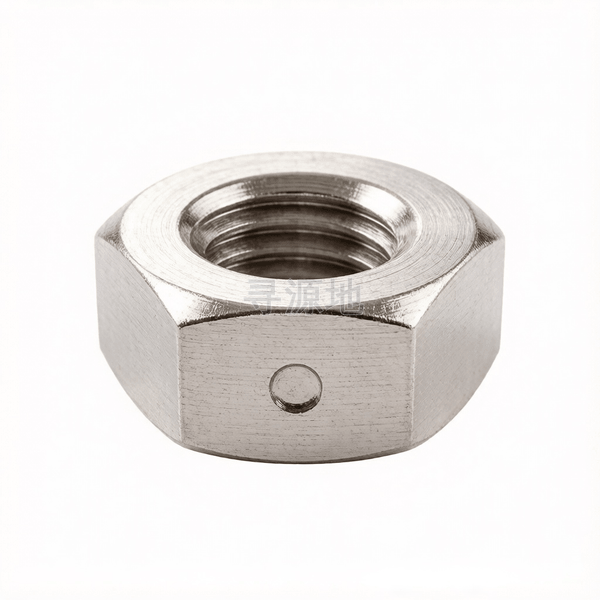 ASME/ANSI B18.16M-1-2009 米制金属侧面压点六角锁紧螺母5、10级 表1 标准示意图