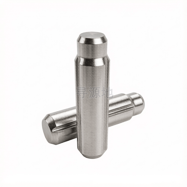 ASME/ANSI B18.8.9M-3-2000 米制带导杆及全长平行沟槽销(碳钢)表3 标准示意图