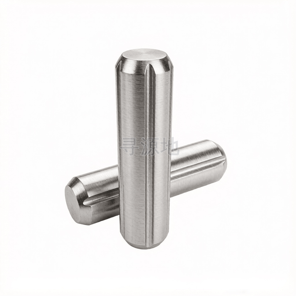 ASME/ANSI B18.8.9M-3-2000 米制沟槽销全长平行倒角槽(合金钢)表3 标准示意图