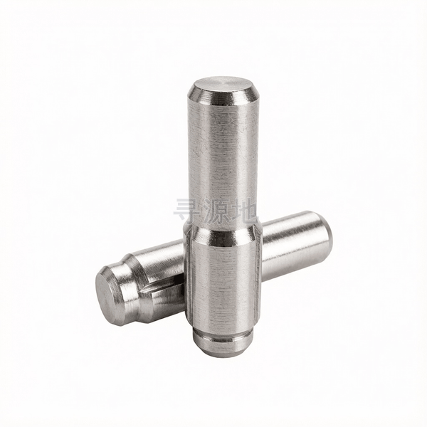 ASME/ANSI B18.8.9M-5-2000 米制43-1型1/2长度的带沟槽的平行槽销(碳钢)表5 标准示意图