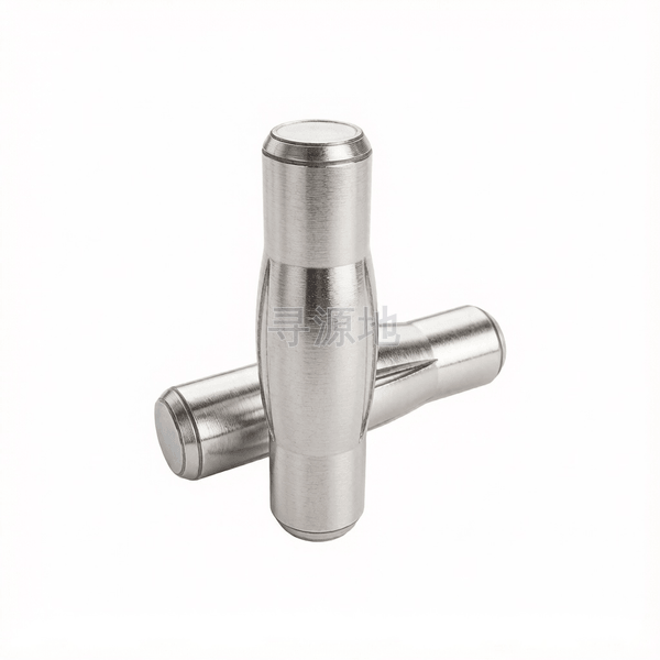 ASME/ANSI B18.8.9M-4-2005 米制中部带1/2全长平行沟槽的槽销(抗腐蚀钢)表4 标准示意图