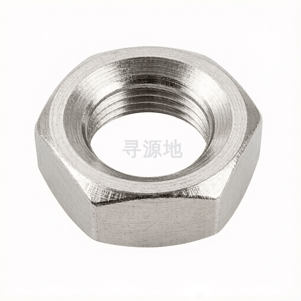 DIN 7967-1970 扣紧螺母(公制细螺纹系列2,9锁牙) 标准示意图