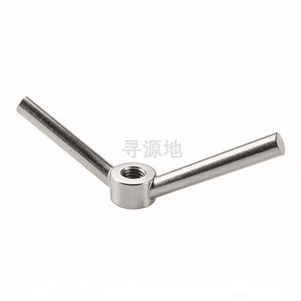 DIN 80701-1991 羊角螺母 标准示意图