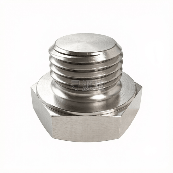 CNS 4845-1982 轻型六角头管塞(具肩部与平行螺纹)(A型 d≤16mm) 标准示意图