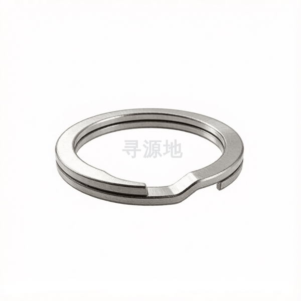 ASME/ANSI B27.6-1-2005 轻型轴用钢丝挡圈(d≤2.75)表1 标准示意图