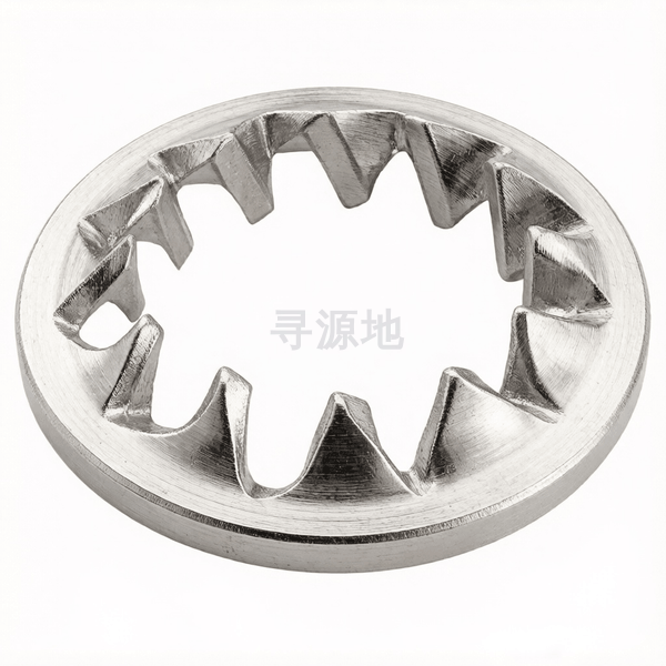 NF E27-627D 内锯齿锁紧垫圈(V型) 标准示意图