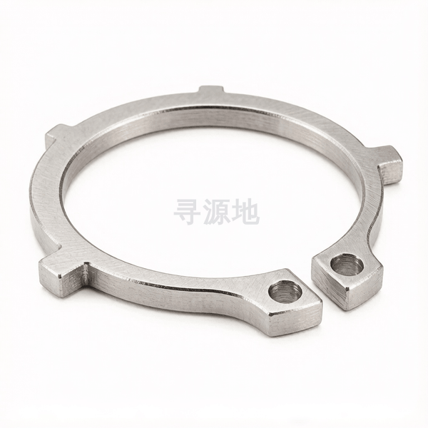 DIN 983-1-1981 带齿轴用挡圈(图1) 标准示意图
