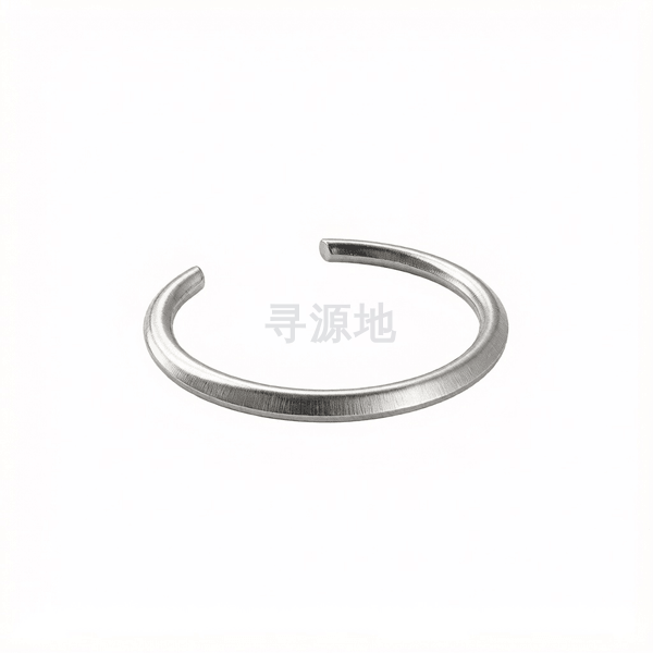 DIN 9045-1974 钢丝挡圈(卡环) 标准示意图