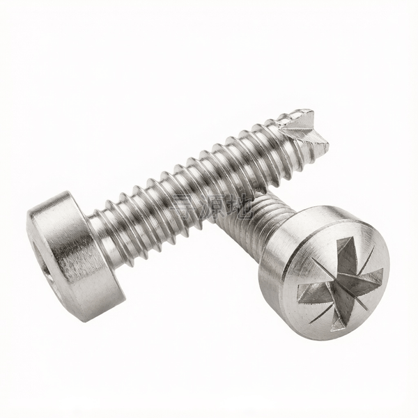 ASME/ANSI B18.6.4-37-1998 BT牙米字槽(Z型)球面圆柱头割尾自攻螺钉 表37 标准示意图