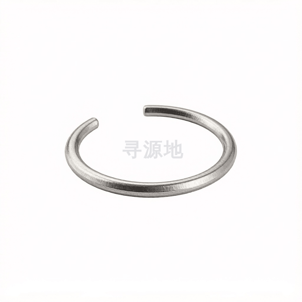 Q 437-1999 轴用钢丝挡圈 标准示意图