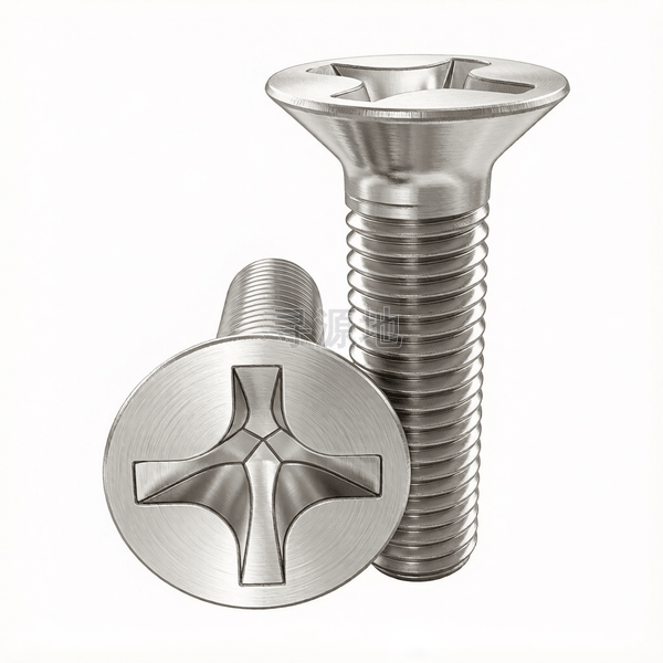 KS B1023-2001 8.8级、不锈钢及有色金属深十字槽沉头螺钉(H型槽) 标准示意图