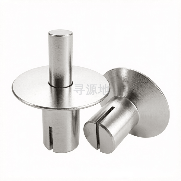 GB/T 15855.2-1995 120°沉头击芯铆钉 标准示意图