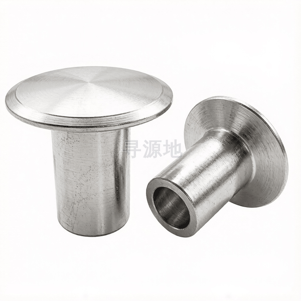 BS 4895-1998 B型米制155°沉头半空心铆钉 标准示意图