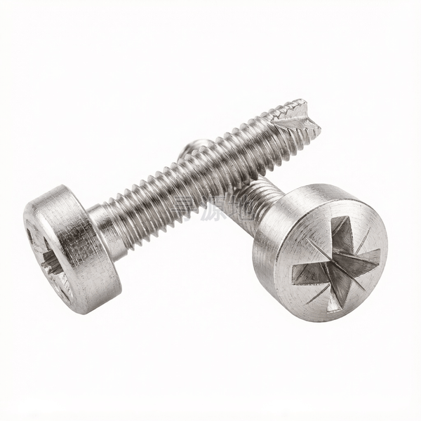 ASME/ANSI B18.6.3-22-2013 T牙细牙米字槽(Z型)球面圆柱头割尾自攻螺钉 表22 标准示意图