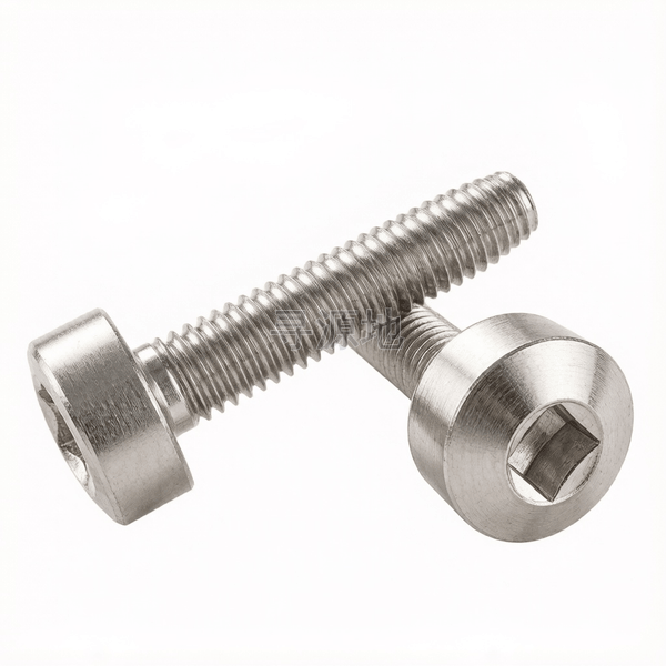 ASME/ANSI B18.6.3-22-2013 C牙细牙四方槽球面圆柱头自攻螺钉 表22 标准示意图