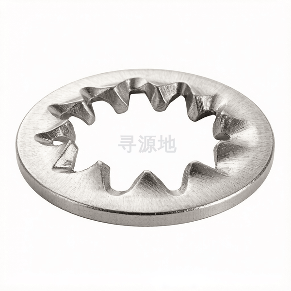 CNS 4404-1978 内锯齿锁紧垫圈(J型) 标准示意图