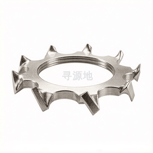 CNS 4405-1978 螺钉与垫圈组合件用外齿锁紧垫圈(A型) 标准示意图