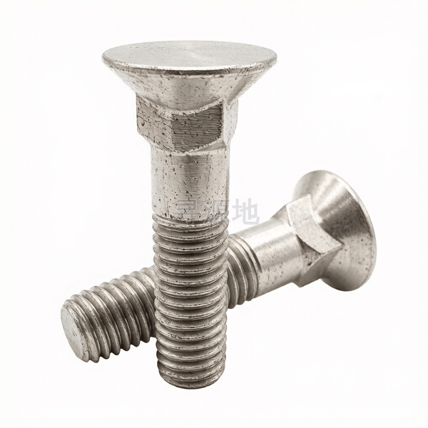 ASME/ANSI B18.5-8-1998 114°沉头方颈螺栓 表8 标准示意图