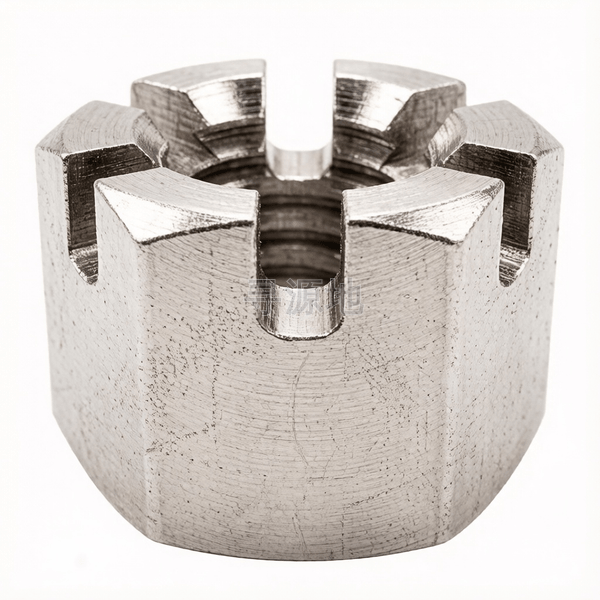 ASME/ANSI B18.2.2-6-1993 六角开槽厚螺母 表6 标准示意图