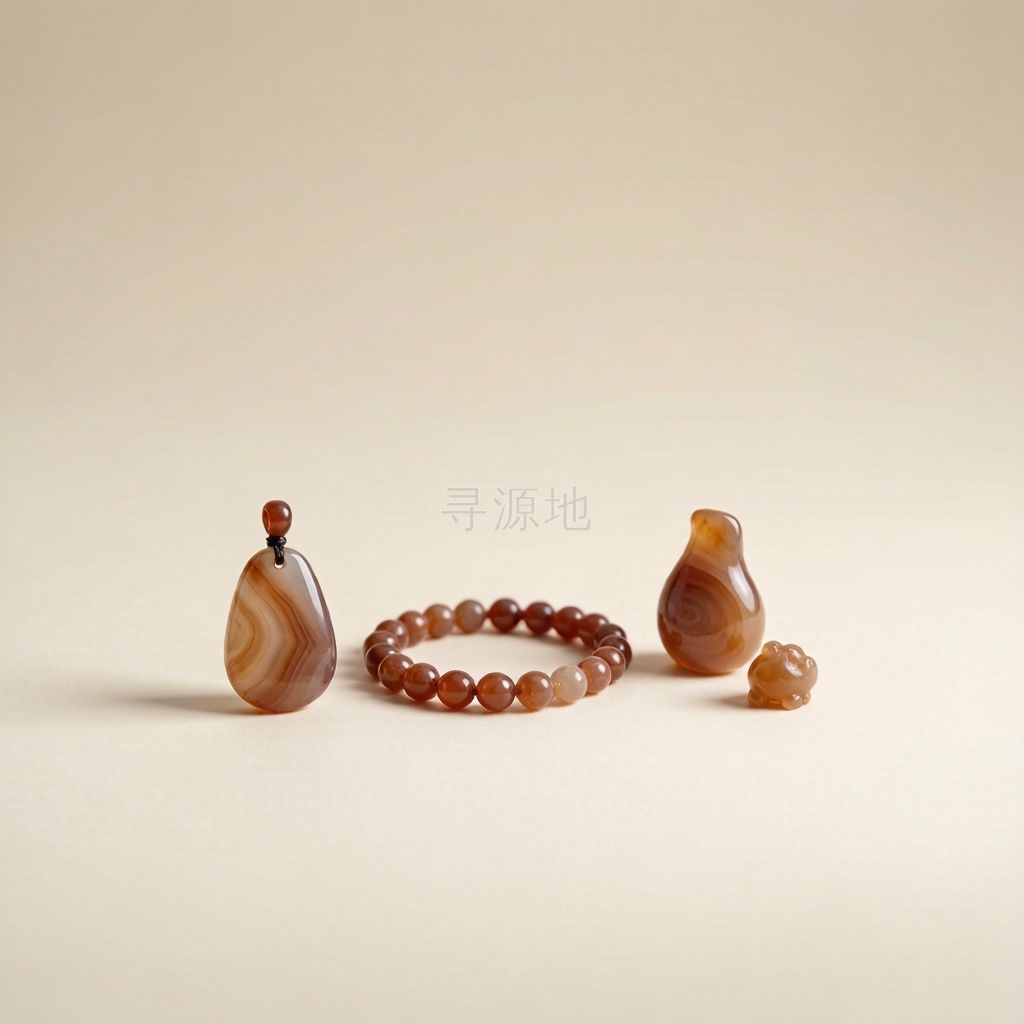 玛瑙饰品及文创产品