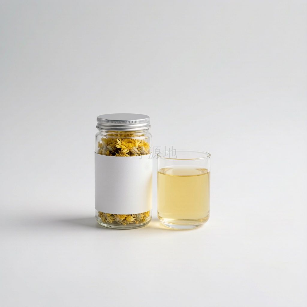 菊花茶饮品